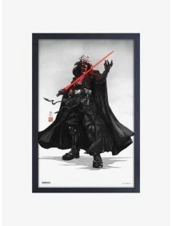 Discount 😉 Star Wars Visions Vader Framed Wood Wall Art 👏