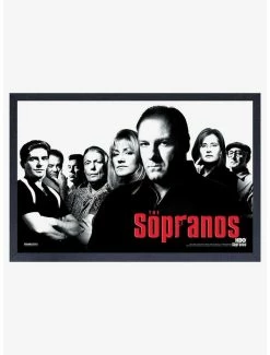 Brand new 🤩 The Sopranos Group Framed Wood Wall Art 🤩