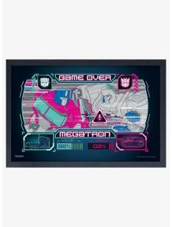 New ⌛ Transformers Game Over Framed Wood Wall Art 🔥