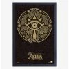Best deal ✨ Nintendo Legend of Zelda Breath of the Wild Sheikah Eye Framed Wood Wall Art 😉