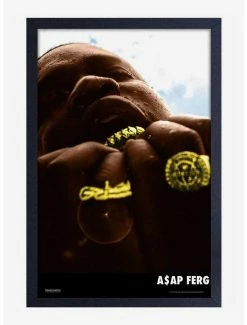 Promo ❤️ ASAP Ferg Grill Framed Wood Wall Art 😉