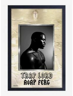 Best reviews of 🧨 ASAP Ferg Trap Lord Framed Wood Wall Art 🛒