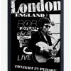 Cheap 😀 Bob Dylan London Framed Wood Wall Art 🌟