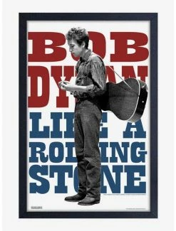 Deals 😍 Bob Dylan Standing Framed Wood Wall Art 🤩