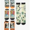 Coupon 🤩 The Nightmare Before 🎄 Christmas Tarot Card 🧦 Socks 4 Pair ✨