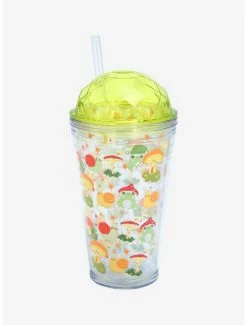 Promo 😍 Mushroom Frog Acrylic Travel Cup 👍 -Furniture Outlet Store 18068961 av1