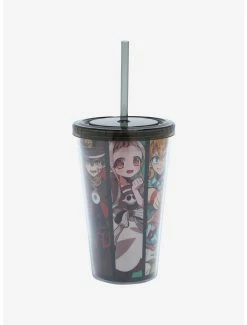 Cheapest ⭐ Toilet-Bound Hanako-Kun Character Panel Acrylic Travel Cup 💯