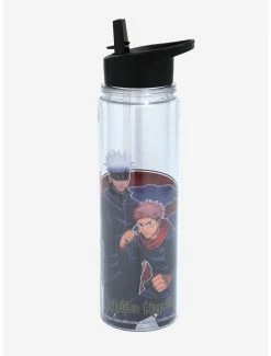 Best reviews of ⭐ Jujutsu Kaisen Yuji & Gojo Water Bottle 😍