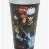 Outlet 🌟 Jujutsu Kaisen Group Collage Pint Glass 🔥