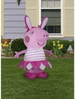 Brand new 💯 Peppa Pig Airblown Peppa Pig in Easter Outfit ⌛ -Furniture Outlet Store 18106784 av1