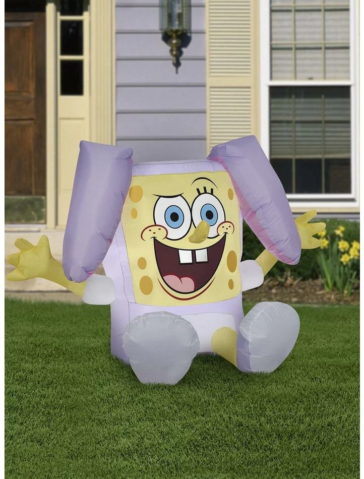 Cheap ๐ SpongeBob SquarePants Airblown SpongeBob in Easter Outfit โ 2 Cheap ๐ SpongeBob SquarePants Airblown SpongeBob in Easter Outfit โ - Image 2