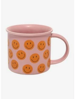 Buy ❤️ Pink Smile Face Mug ⌛