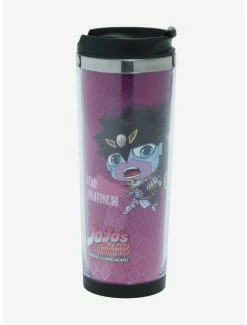 Cheap 😍 Jojo's Bizarre Adventure: Diamond Is Unbreakable Star Platinum & Jotaro Kujo Travel Mug ⭐
