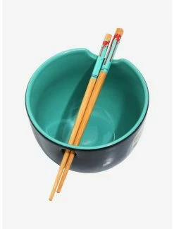 Best Pirce 😀 Friday The 13th Blood Splatter Ramen Bowl With Chopsticks ✨ -Furniture Outlet Store 18169244 av2