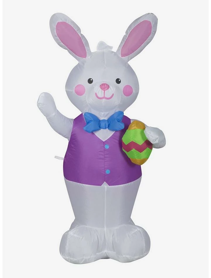 Cheapest 🛒 Airblown Inflatable Easter Bunny with Decorated Egg 🔔 1 Cheapest 🛒 Airblown Inflatable Easter Bunny with Decorated Egg 🔔