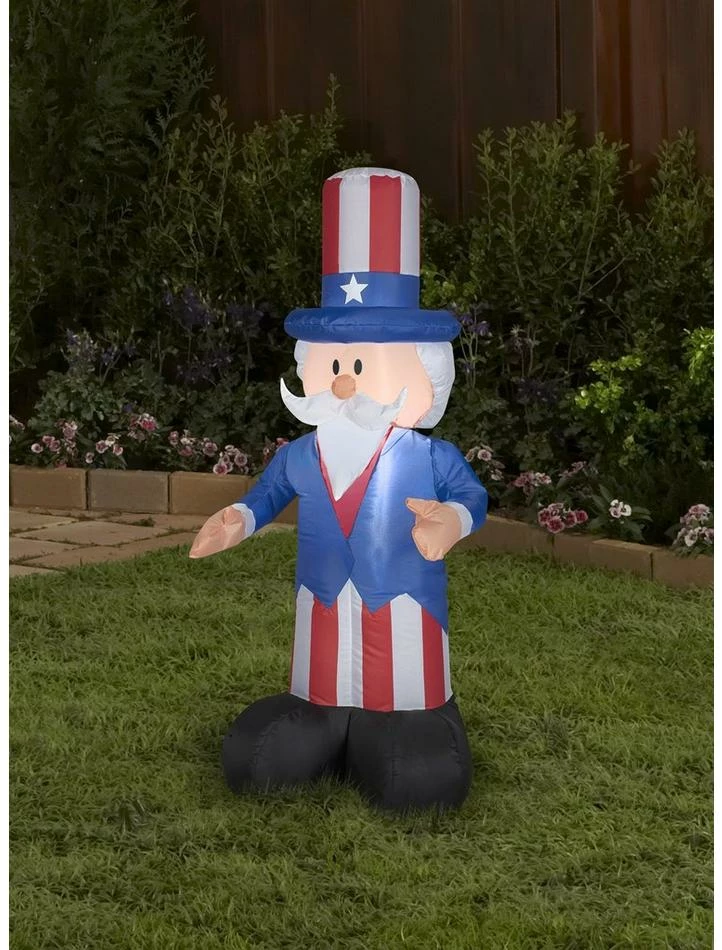 Best Pirce 🌟 Airblown Inflatable Uncle Sam 🔥 2 Best Pirce 🌟 Airblown Inflatable Uncle Sam 🔥 - Image 2