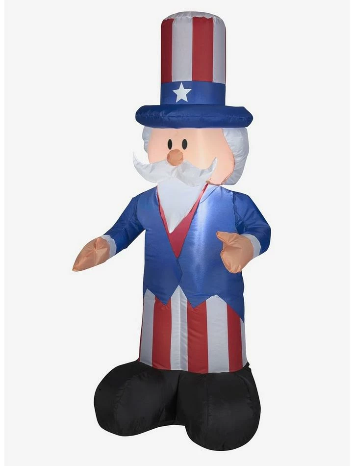 Best Pirce 🌟 Airblown Inflatable Uncle Sam 🔥 1 Best Pirce 🌟 Airblown Inflatable Uncle Sam 🔥