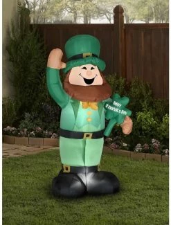 Buy ⭐ Airblown Inflatables St. Patrick's Day Leprechaun 🎁 -Furniture Outlet Store 18218881 av1