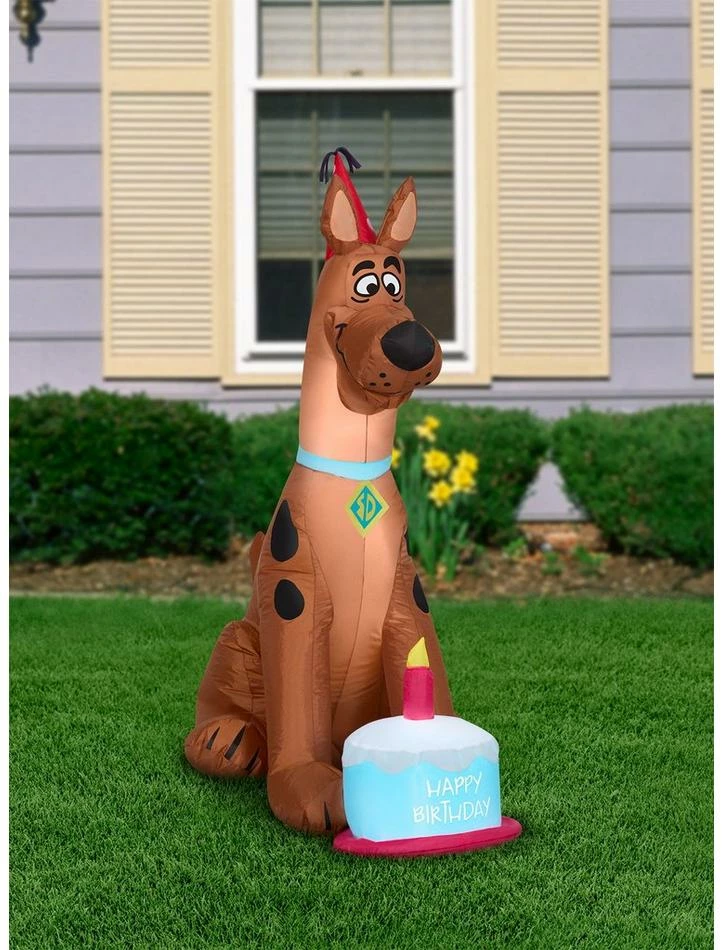 Cheapest 💯 Scooby-Doo! Airblown Inflatable 🥳 Birthday Scooby 😍 2 Cheapest 💯 Scooby-Doo! Airblown Inflatable 🥳 Birthday Scooby 😍 - Image 2