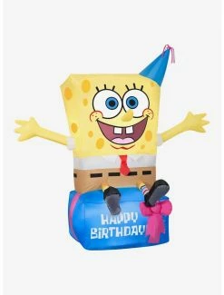 Wholesale 💯 SpongeBob SquarePants Airblown Inflatable SpongeBob on 🎂 Birthday Present 🎁