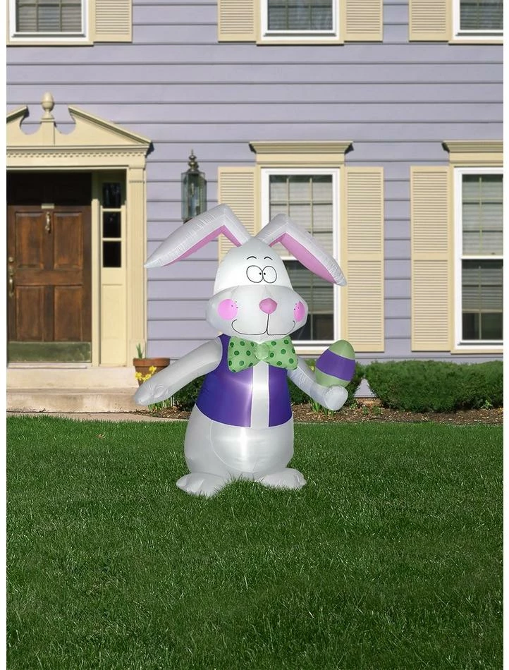 Deals ๐ Airblown Inflatable White Bowtie Bunny with Vest ๐ 2 Deals ๐ Airblown Inflatable White Bowtie Bunny with Vest ๐ - Image 2