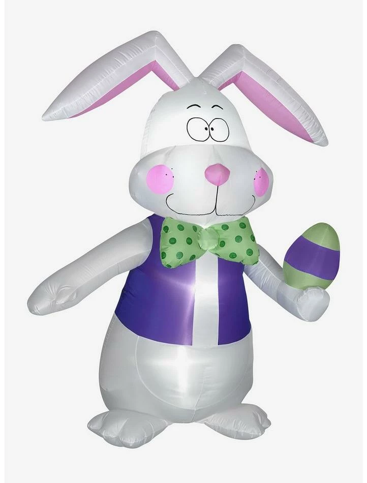 Deals ๐ Airblown Inflatable White Bowtie Bunny with Vest ๐ 1 Deals ๐ Airblown Inflatable White Bowtie Bunny with Vest ๐