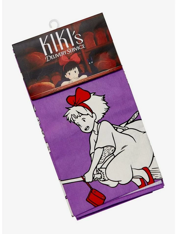 Wholesale ๐ Studio Ghibli Kiki's Delivery Service Floral Towel Set ๐ฅ 3 Wholesale ๐ Studio Ghibli Kiki's Delivery Service Floral Towel Set ๐ฅ - Image 3