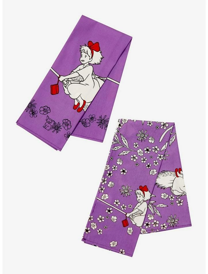 Wholesale ๐ Studio Ghibli Kiki's Delivery Service Floral Towel Set ๐ฅ 1 Wholesale ๐ Studio Ghibli Kiki's Delivery Service Floral Towel Set ๐ฅ