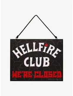 Hot Sale 🌟 Stranger Things Hellfire Club Door Sign 🔔 -Furniture Outlet Store 18370563 av1