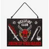 Hot Sale 🌟 Stranger Things Hellfire Club Door Sign 🔔