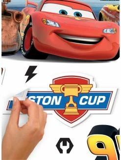 Budget 😉 Disney Pixar Cars Peel And Stick Giant Wall Decals With Alphabet 🧨 -Furniture Outlet Store 18385652 av4