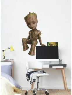 Budget 🌟 Marvel Guardians of the Galaxy Groot Peel And Stick Giant Wall Decals 🤩 -Furniture Outlet Store 18385654 av1