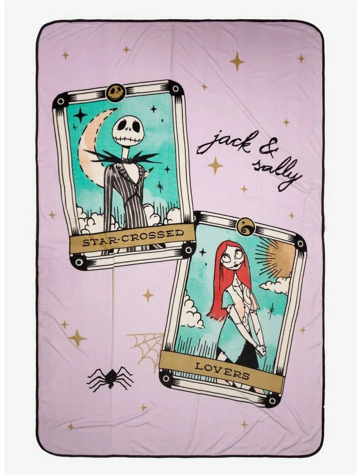 Flash Sale β The Nightmare Before π Christmas Tarot Card Throw Blanket π 1 Flash Sale β The Nightmare Before π Christmas Tarot Card Throw Blanket π