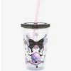 Cheapest 🛒 Kuromi Fortune Acrylic Travel Cup 🛒