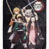 New ⭐ Demon Slayer: Kimetsu No Yaiba Square Group Throw Blanket ✔️