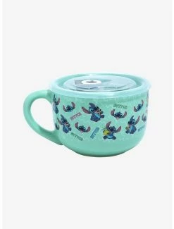 Deals ❤️ Disney Lilo & Stitch Soup Mug With Lid 🔔