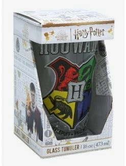 Cheap 👍 Harry Potter Hogwarts Crest Pint Glass 👍 -Furniture Outlet Store 18441934 av1