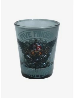 Hot Sale 👍 Five Finger Death Punch Skull Wings Mini Glass ⭐