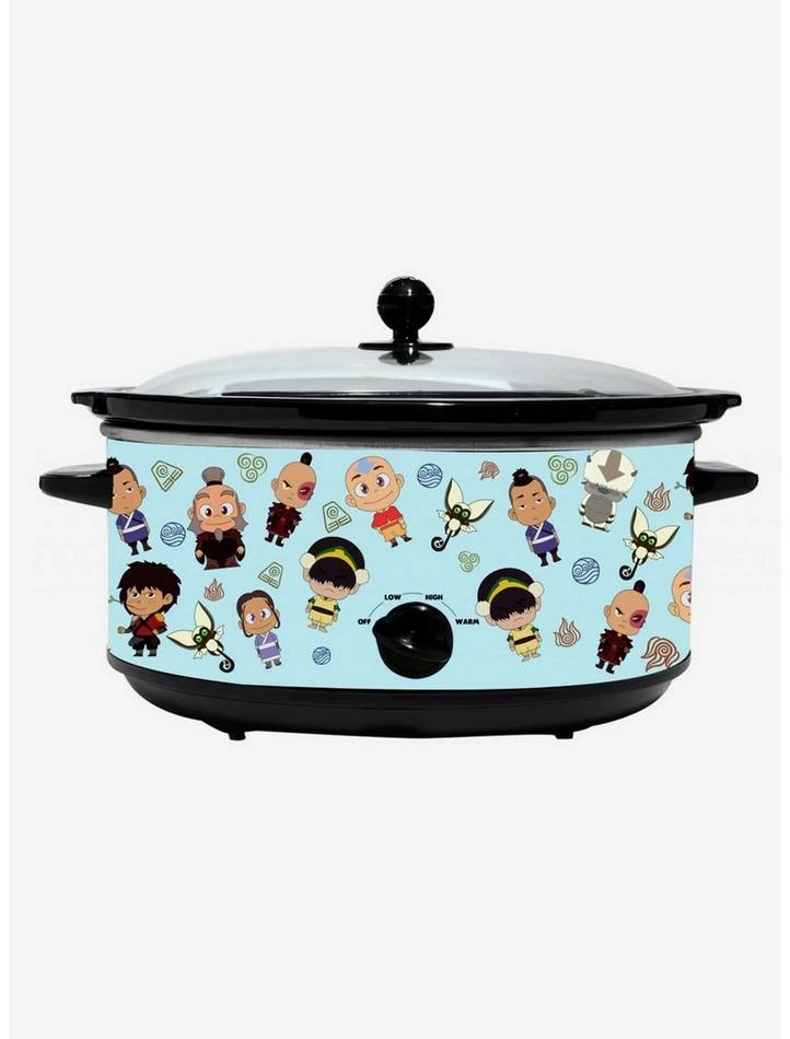 New 🔔 Avatar: The Last Airbender Chibi Characters 7-Quart Slow Cooker 🔥 1 New 🔔 Avatar: The Last Airbender Chibi Characters 7-Quart Slow Cooker 🔥