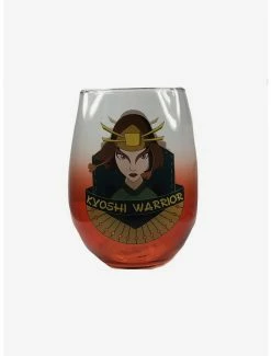 New 😉 Avatar: The Last Airbender Kyoshi Warrior Stemless Glass 🥰