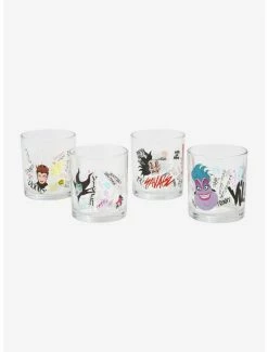 Cheapest ๐ Disney Villains Glass Cup Set โ๏ธ