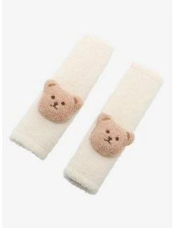 Best deal 😍 Teddy Bear Plush Seat Belt Cover Set 🤩