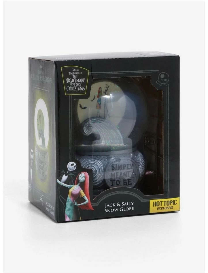 Promo π€© The Nightmare Before π Christmas Jack & Sally Snow Globe Hot Topic Exclusive π₯° 4 Promo π€© The Nightmare Before π Christmas Jack & Sally Snow Globe Hot Topic Exclusive π₯° - Image 4