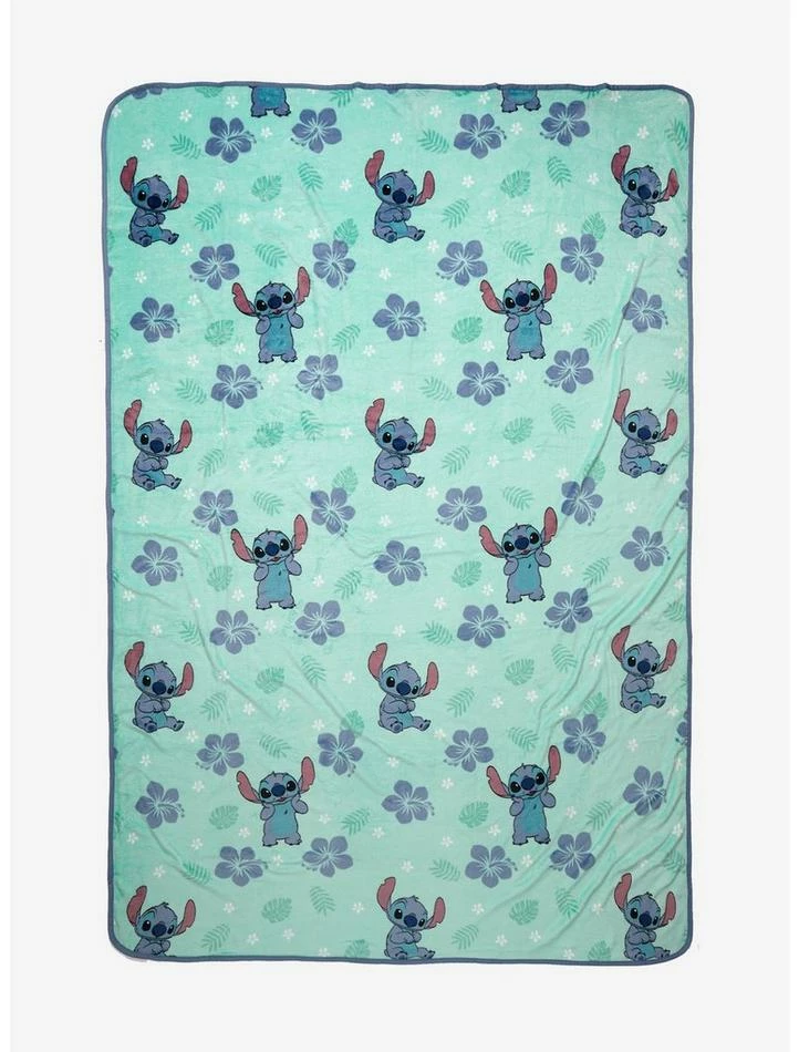 Coupon 👏 Disney Lilo & Stitch Tropical Plush & Throw Set 🛒 2 Coupon 👏 Disney Lilo & Stitch Tropical Plush & Throw Set 🛒 - Image 2