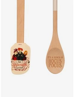 Discount ✨ Disney Hocus Pocus Spatula & Spoon Set ⌛ -Furniture Outlet Store 18533029 av2