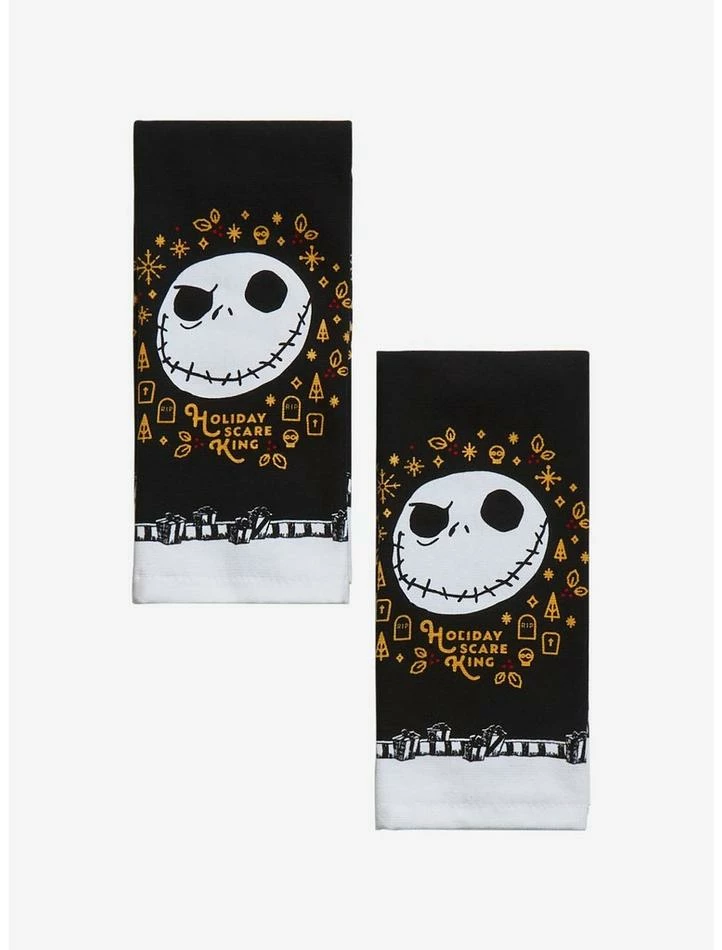 Best deal ๐ The Nightmare Before ๐ Christmas Scare King Kitchen Towel Set ๐ฅ 2 Best deal ๐ The Nightmare Before ๐ Christmas Scare King Kitchen Towel Set ๐ฅ - Image 2