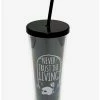 Coupon ⌛ Never Trust The Living Tombstone Acrylic Travel Cup 🥰