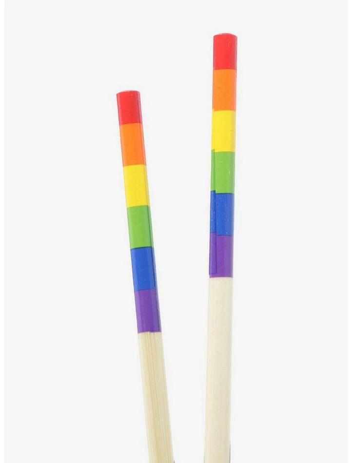 Discount โค๏ธ Rainbow Bamboo Chopstick Set ๐ 2 Discount โค๏ธ Rainbow Bamboo Chopstick Set ๐ - Image 2
