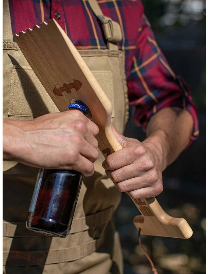 Cheap ๐งจ DC Comics Batman Hardwood BBQ Grill Scraper with Bottle Opener ๐ 6 Cheap ๐งจ DC Comics Batman Hardwood BBQ Grill Scraper with Bottle Opener ๐ - Image 6