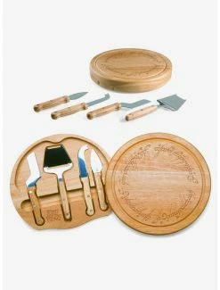 Flash Sale ⌛ The Lord of the Rings Circo Cheese Cutting Board & Tools Set 🔥 -Furniture Outlet Store 18606532 av5